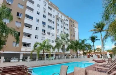 Apartamento com 2 quartos 1 vaga de garagem semimobiliado no bairro fazenda santo antônio são josé