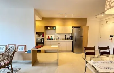 Apartamento de 2 quartos com 1 suíte e 1 vaga de garagem na carvoeira em florianópolis/sc