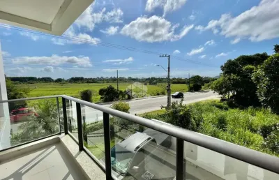 Apartamento com 2 quartos sendo 1 suíte e 2 vagas de garagem em campeche florianópolis