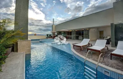 Apartamento mobiliado com 3 quartos sendo 1 suíte e 2 vagas no itacorubi florianópolis