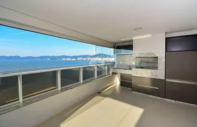 Apartamento com 3 suítes 3 vagas vista mar e lazer completo no estreito florianópolis