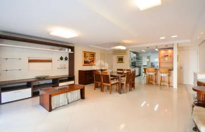 Apartamento mobiliado com 3 suítes e espaço gourmet na agronômica florianópolis