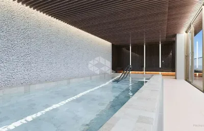 Apartamento com 2 suítes e vista parcial do mar em jurerê internacional com lazer completo e localização privilegiada