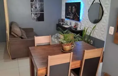 Apartamento semi mobiliado, próximo ao centro de carlos barbosa