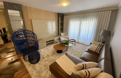 Apartamento mobiliado e decorado no centro de gramado!!
