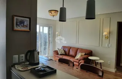Apartamento 2 dormitórios/suítes, 82,85m², 2 vagas, a 5 minutos da rua coberta de gramado
