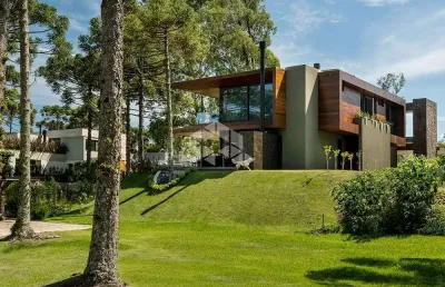 Casa 04 suítes no condomínio fechado aspen mountain, com 588m² privativos, garagem fechada para 2 carros