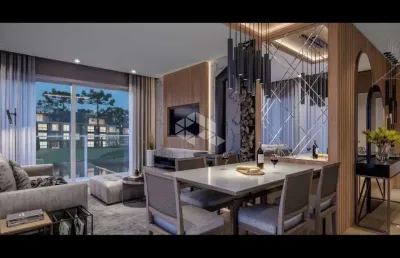 Apartamento 2 suítes, 65,95m² privativos em condomínio com completa infra, em gramado, atrás do super carros