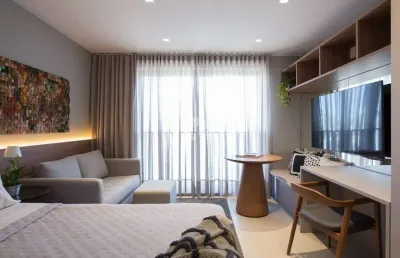 Studio com 28 m², 1 vaga de garagem, na 24 de outubro, em porto alegre