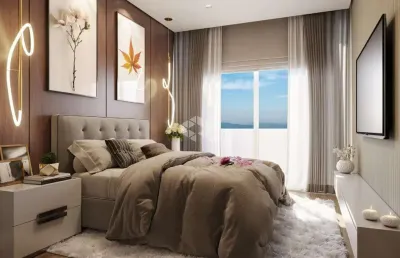 Apartamento 2 suítes + lavabo, 78,97m² privativos, 1 vaga de garagem, no bairro central,