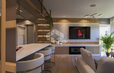 Apartamento 1 dormitório/suíte, 61,52m², 1 vaga, em gramado