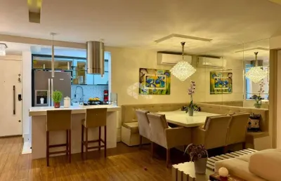Apartamento no condomínio edifício timing com  3 dormitórios e varanda gourmet ampla