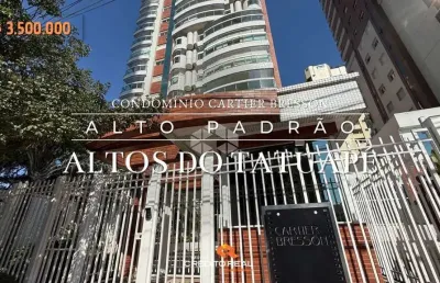 Apartamento de alto padrão no condomínio cartier bresson  altos do tatuapé