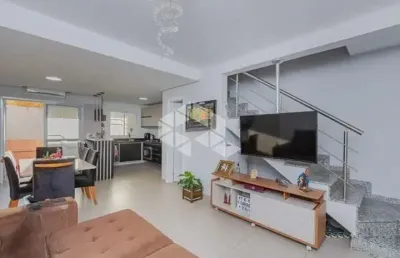 Casa/sobrado 3 dormitórios, 1 suíte com sacada, churrasqueira, patio nos fundos. a venda no bairro igara - canoas