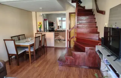 Casa em condomínio fechado  71m² 02 dormitórios 02 vagas  no bairro rio branco, em canoas