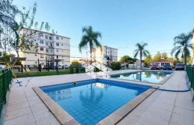 Apartamento 42,46m² 02 dormitórios, 01 vaga coberta no bairro fatima em canoas