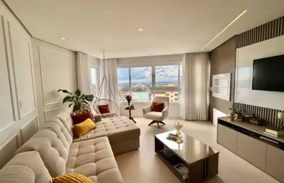 Apartamento semi mobiliado com 3 dormitorios sendo 1 suite no bairro centro em canoas/rs