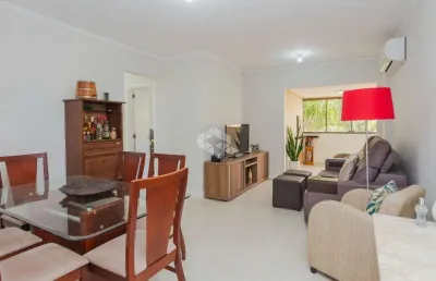 Apartamento de 3 dormitórios com ampla varanda e vaga dupla de garagem no bairro petrópolis