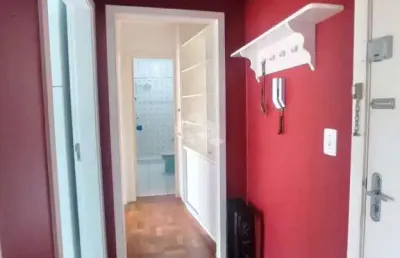 Apartamento mobiliado à venda com 1 dormitório/quarto, 1 box/vaga de garagem no bairro higienópolis, zona norte de porto alegre/rs.
