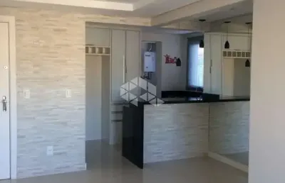 Apartamento semi mobiliado à venda, 2 dormitórios, suíte, churrasqueira, andar alto.