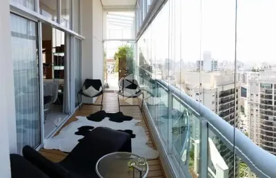 Apartamento em cerqueira cesar com 187m² com 1 suíte, 1 quarto e 2 vagas