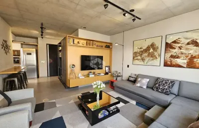 Apartamento de um dormitório mobiliado na vila olímpia