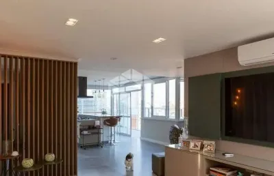 Linda cobertura, 250m² privativos, 3 suítes, hidromassagem, para vender por r$ 3.460.000.000