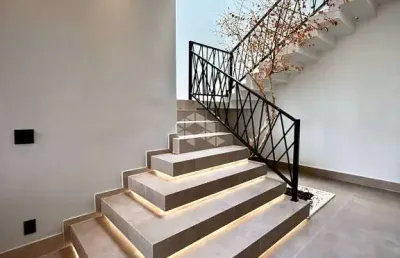 Linda casa em condomínio fechado, 3 suítes, 282m² construídos, para vender por r$ 1.600.000,00