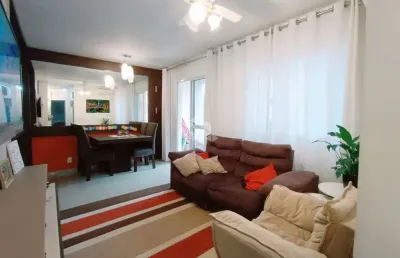 Apartamento de 3 dormitórios com sacada e 1 suíte, 1 vaga de garagem no bairro humaita