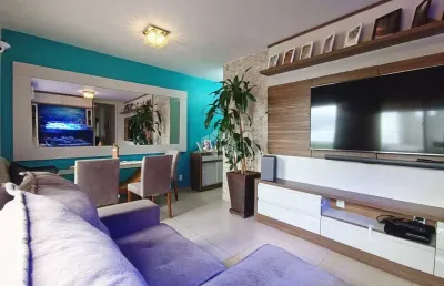 Apartamento 3 dormitórios sendo 1 suíte, com sacada e 1 vaga no bairro humaitá em porto alegre