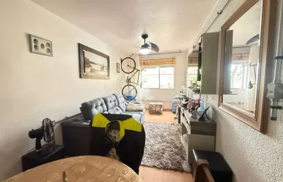 Apartamento de 1 dormitório e 1 vaga de garagem, localizado no bairro humaitá, em porto alegre.