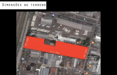 Terreno com 13.254 mil metros no bairro navegantes em porto alegre!