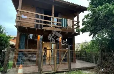 Terreno com sobrado e dois chales na praia do rosa - imbituba/sc