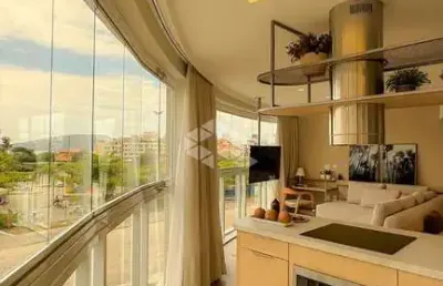 Apartamento 2 dormitórios decorado vista mar ingleses do rio vermelho florianópolis - sc
