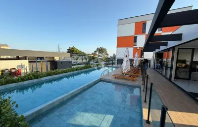 Apartamento garden no santin home club: viva em um oásis inteligente na serraria