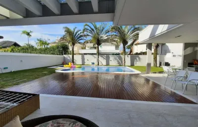 Casa com 7 quartos/dormitórios - condomínio fechado em jurerê internacional/sc