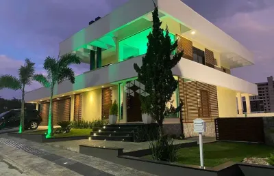Casa com 3 suítes, piscina e 722 m² de terreno - pedra branca, palhoça/sc