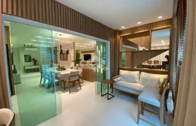 Apartamento mobiliado 03 suítes na meia praia, itapema, 400m do mar