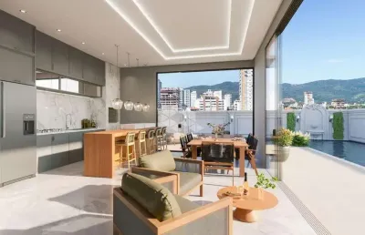 Apartamento 02 dormitórios , sendo 02 suítes e 02 vagas de garagem