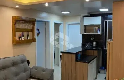 Apartamento  2 dormitórios, sala,  cozinha, 1 banheiro, 1 vaga, canudos, novo hamburgo, aceita financiamento e fgts.