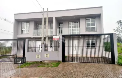 Casa sobrado com 97,30 m² privativos, 2 dormitórios e 1 suíte, 1 lavabo, sala e cozinha em estância velha, aceita financiamento bancário