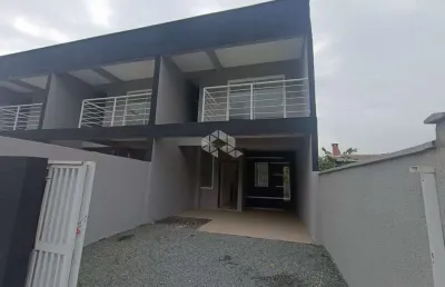Vendido casa geminada suíte + 1 quarto/dormitório no bairro rio da luz, jaraguá do sul sc