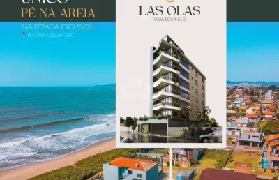 Apartamento 3 suítes vista mar na praia do tabuleiro em barra velha - sc
