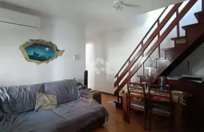 Apartamento cobertura 2 dormitórios e 1 vaga no bairro santana