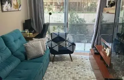 Apartamento garden de 1 dormitório,  no menino deus