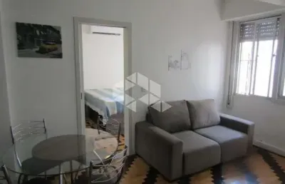 Apartamento a venda , edifício imperador , 01 dormitório no centro de poa