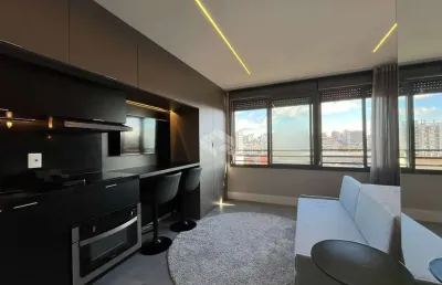 Apartamento 1 dormitório em frente a redenção mobiliado