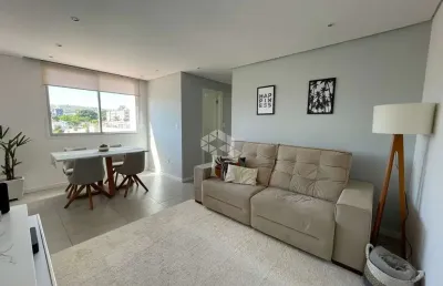 Apartamento 2 quartos e 1 vaga de garagem no bairro cristal