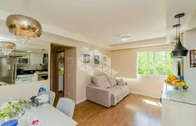 Apartamento a venda com 2 quartos mobiliado, com 59m², bairro nonoai, porto alegre.