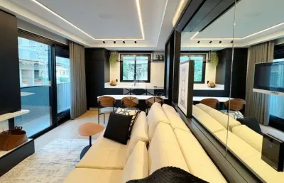 Apartamento de 1 suíte à venda, aproximadamente a 100 metros da praia de jurerê